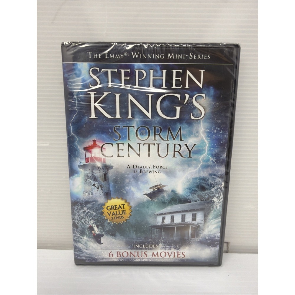 Stephen King's Storm Of The Century Complete Mini-Series DVD SEALED Bonus Movies